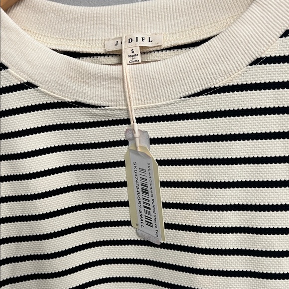 NWT Jodifl Striped Blouse Small - Picture 7 of 12